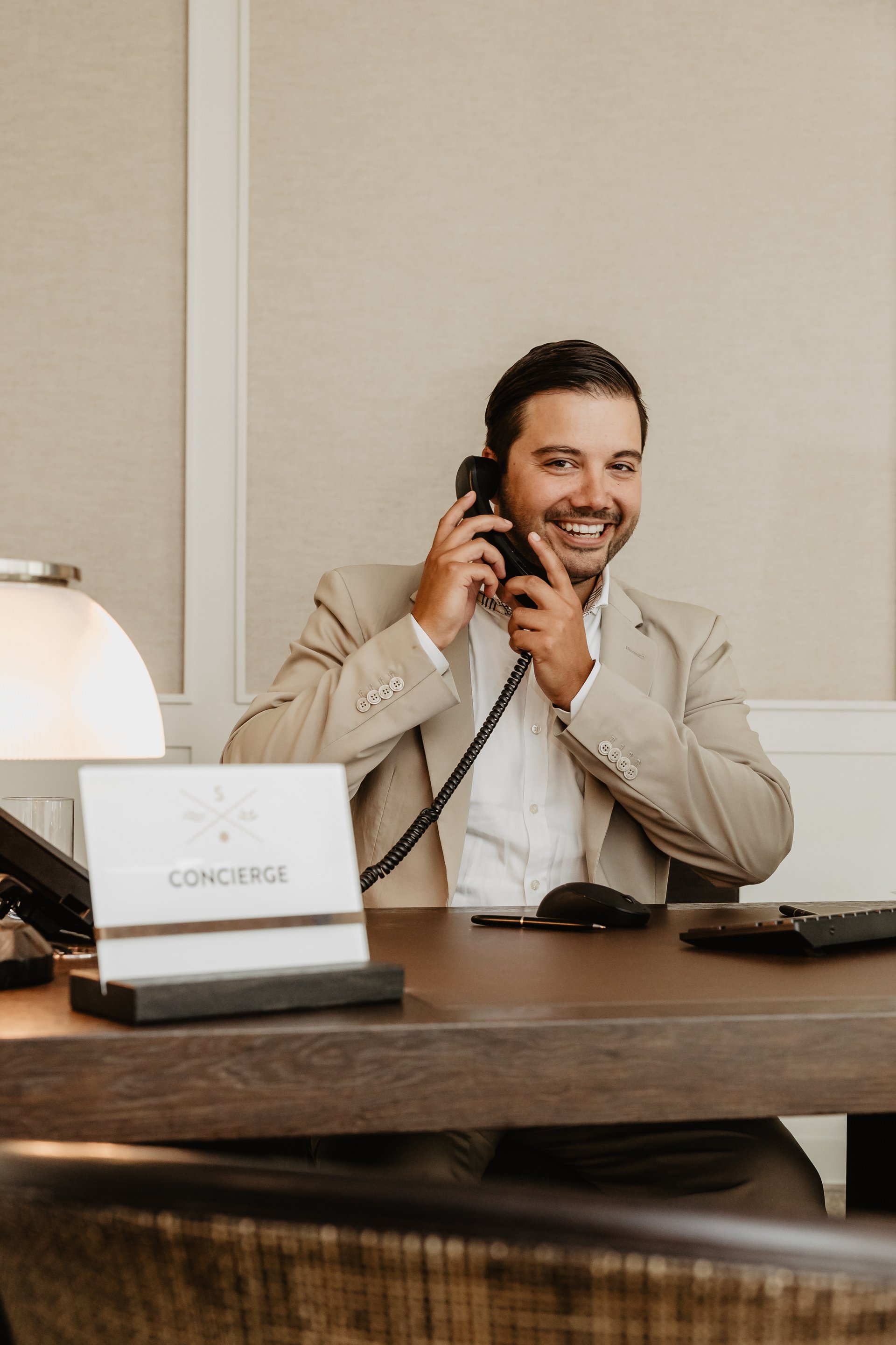 Anstellung im Bereich Empfang und Concierge